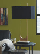 Load image into Gallery viewer, Malana - Metal Table Lamp  - Brass Finish
