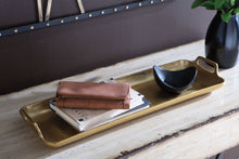 Load image into Gallery viewer, Posy - Tray - Gold Finish
