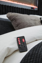 Load image into Gallery viewer, Tayleena - Upholstered Bed With Fireplace And Wireless Audio

