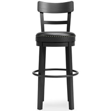 Load image into Gallery viewer, Valebeck - Tall Upholstered Swivel Barstool
