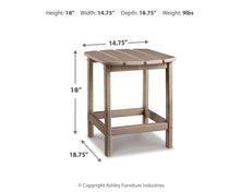 Load image into Gallery viewer, Sundown Treasure - Outdoor End Table
