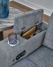 Load image into Gallery viewer, Studio Cave - Power Reclining Sofa - Steel
