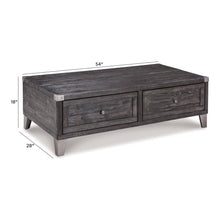 Load image into Gallery viewer, Todoe - Lift Top Cocktail Table - Dark Gray
