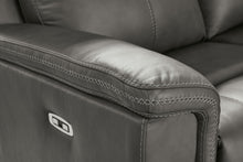 Load image into Gallery viewer, Bleckley - Power Reclining Loveseat With Console / Adjustable Headrest
