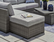 Load image into Gallery viewer, Petal Road - Loveseat Sectional, Ottoman, Table Set (Set of 4) - Gray
