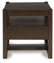 Load image into Gallery viewer, Breckington - Square End Table - Dark Brown
