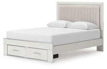 Load image into Gallery viewer, Zuraleus - Upholstered Panel Platform Storage Bed
