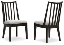 Load image into Gallery viewer, Galliden - Dining Upholstered Side Chair (Set of 2) - Black
