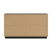 Load image into Gallery viewer, Kozmour - Six Drawer Dresser - Black / Brown
