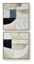 Load image into Gallery viewer, Bexlen - Wall Art Set (Set of 2) - Tan / Taupe / Black
