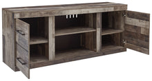 Load image into Gallery viewer, Derekson - LG TV Stand w/Fireplace Option - Multi Gray
