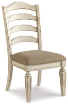 Load image into Gallery viewer, Realyn - Dining UPH Side Chair (Set of 2) - Ladderback - Chipped White
