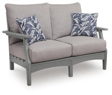 Load image into Gallery viewer, Cove Beach - Loveseat With Cushion - Gray
