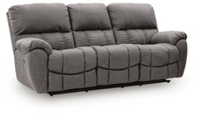 Load image into Gallery viewer, Bakerstein - Power Reclining Sofa With Adjustable Headrest - Galaxy
