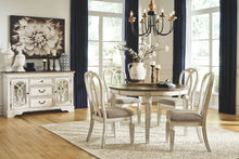 Load image into Gallery viewer, Realyn - Oval Dining Room Extension Table - Chipped White
