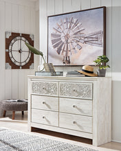 Load image into Gallery viewer, Paxberry - Six Drawer Dresser - Medallion Drawer Pulls - Whitewash
