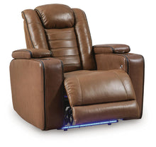 Load image into Gallery viewer, Gruaro - Power Recliner With Adjustable Headrest - Amber

