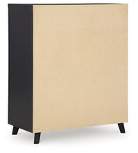 Load image into Gallery viewer, Danziar - Five Drawer Wide Chest - Black
