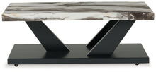 Load image into Gallery viewer, Cendill - Occasional Table Set (Set of 3) - Dark Brown / White / Black

