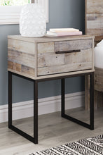 Load image into Gallery viewer, Neilsville - One Drawer Night Stand - Vinyl-Wrapped - Whitewash
