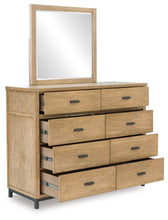 Load image into Gallery viewer, Tomtyn - Dresser And Mirror - Light Brown
