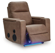 Load image into Gallery viewer, Lorrenton - Glider Power Recliner With Audio System - Caramel
