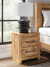 Load image into Gallery viewer, Maystonna - Two Drawer Night Stand - Brown
