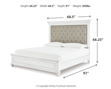 Load image into Gallery viewer, Kanwyn - Upholstered Panel Bed
