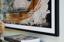 Load image into Gallery viewer, Clefting - Wall Art - Black / Caramel / Tan
