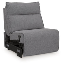Load image into Gallery viewer, Modmax II - 8-Piece Power Reclining Sectional With LAF Press Back Power Chaise And Console - Salt And Pepper
