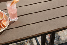 Load image into Gallery viewer, Shoreline Beach - Outdoor Counter Table And 2 Barstools (Set of 3) - Black / Beige
