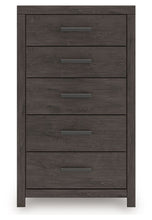 Load image into Gallery viewer, Prendonea - Five Drawer Chest - Charcoal
