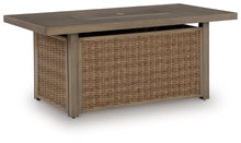 Load image into Gallery viewer, Laguna Heights - Rectangular Fire Pit Table - Beige
