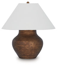 Load image into Gallery viewer, Whitham - Metal Table Lamp - Antique Copper Finish
