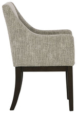 Load image into Gallery viewer, Burkhaus - Dining UPH Arm Chair (Set of 2) - Beige / Dark Brown
