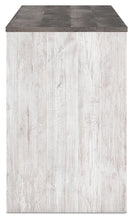 Load image into Gallery viewer, Shawburn - Home Office Desk - White / Dark Charcoal Gray

