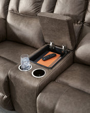 Load image into Gallery viewer, Lowilla - Double Reclining Loveseat With Console - Driftwood
