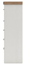 Load image into Gallery viewer, Savonport - Five Drawer Chest - White / Brown

