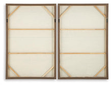 Load image into Gallery viewer, Stormish - Wall Art Set (Set of 2) - Beige / Brown
