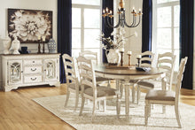 Load image into Gallery viewer, Realyn - Oval Dining Table Set

