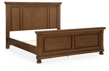 Load image into Gallery viewer, Zackaryn - King Panel Bed - Warm Brown
