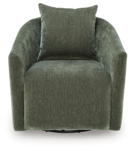 Load image into Gallery viewer, Leastow - Swivel Accent Chair - Loden
