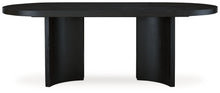Load image into Gallery viewer, Rowanbeck - Oval Dining Room Table - Black
