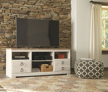 Load image into Gallery viewer, Willowton - Entertainment Center With Fireplace Option
