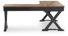 Load image into Gallery viewer, Wildenauer - 4 Pc. - Home Office Desk And Return, Swivel Desk Chair, Bookcase - Brown / Black
