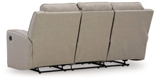 Load image into Gallery viewer, Lavenhorne - Rec Sofa W/Drop Down Table - Pebble
