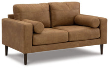 Load image into Gallery viewer, Telora - Loveseat - Caramel
