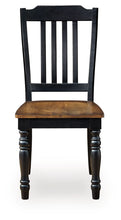 Load image into Gallery viewer, Clorazi - Dining Room Side Chair (Set of 2) - Black / Brown
