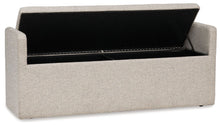 Load image into Gallery viewer, Galliden - Large Upholstered Dining Room Bench - Beige
