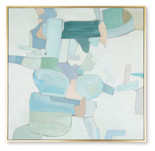 Load image into Gallery viewer, Wynburn - Wall Art - White / Blue / Green
